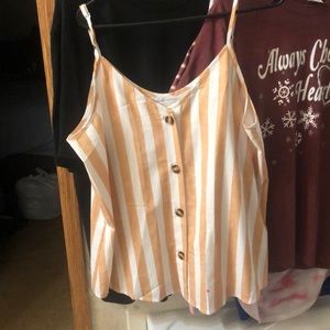 Yellow and Orange Boutique TankTop